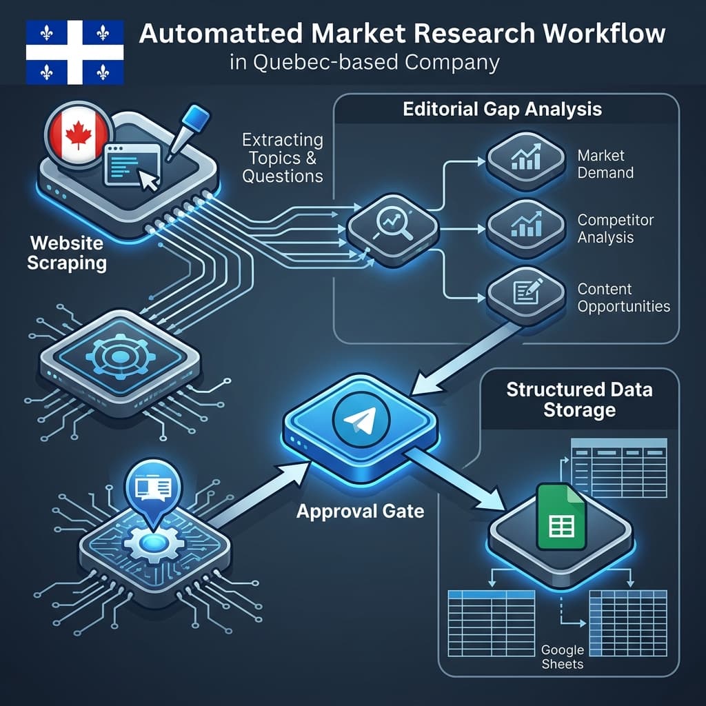 Quebec Market Research Automation